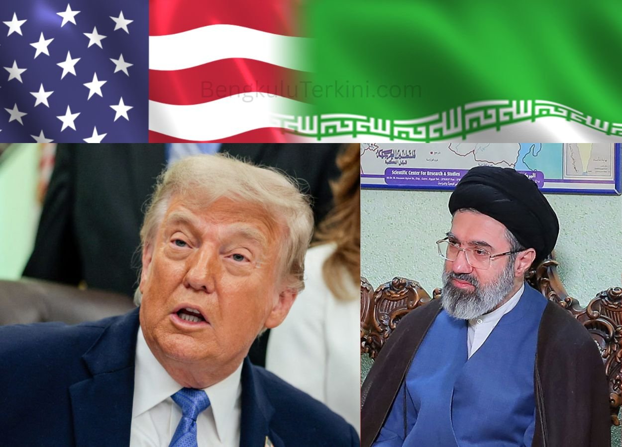 Trump Sebut Ada Sinyal Positif dari Teheran, Klaim Mojtaba Khamenei Mendukung Kesepakatan Damai Iran-AS - BengkuluTerkini.com