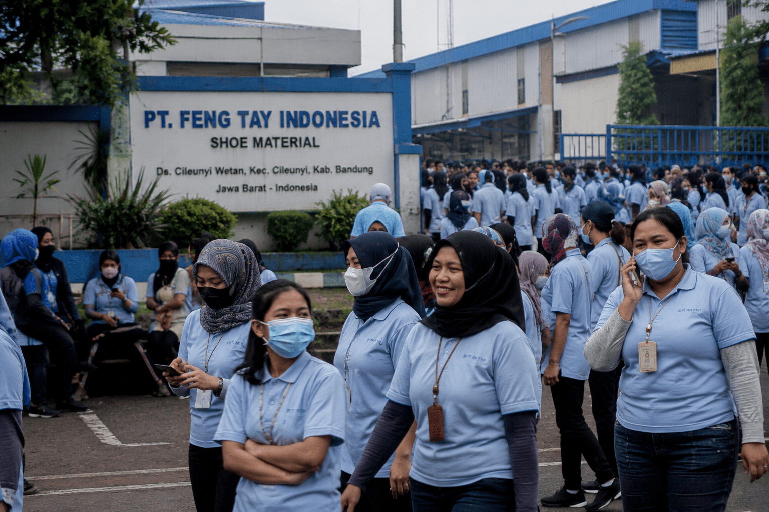 PHK 4.000 Buruh Pabrik Pemasok Nike di Bandung Batal, Skema Kerja Diubah