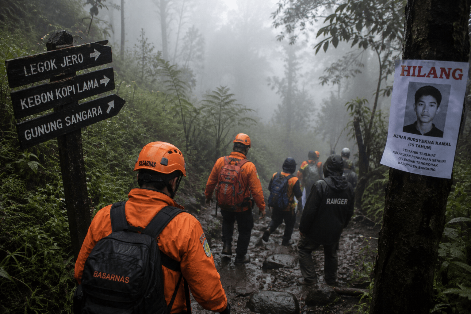 Tim SAR Ungkap Perjuangan Evakuasi Remaja Hilang di Lembah Tengkorak Bandung