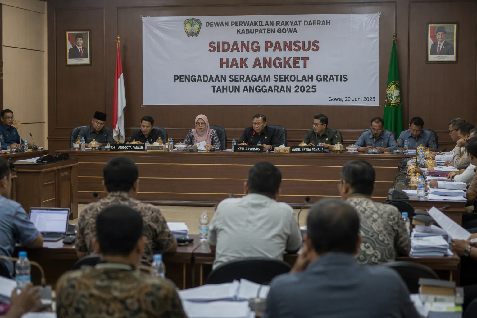 Dugaan Korupsi Seragam Sekolah Gowa, Sejumlah Fakta Muncul dalam Sidang Pansus