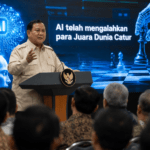 Prabowo Soroti Kemajuan AI, Sebut Juara Catur Kini Bisa Dikalahkan Mesin