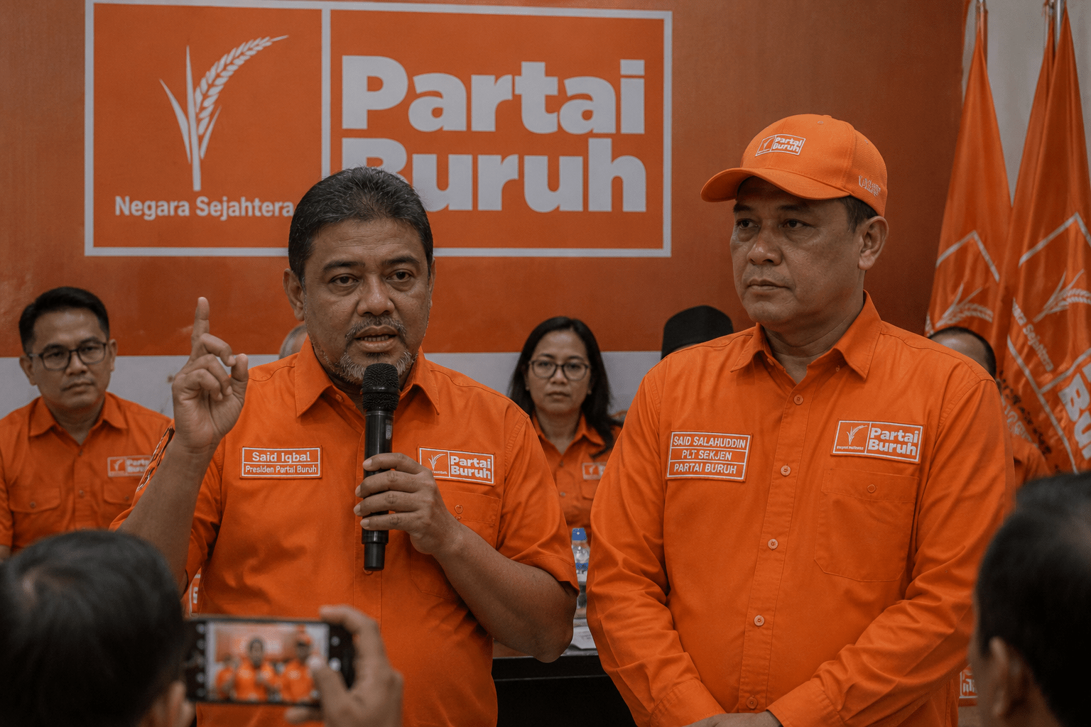 Said Iqbal Tunjuk Said Salahudin sebagai Plt Sekjen Partai Buruh