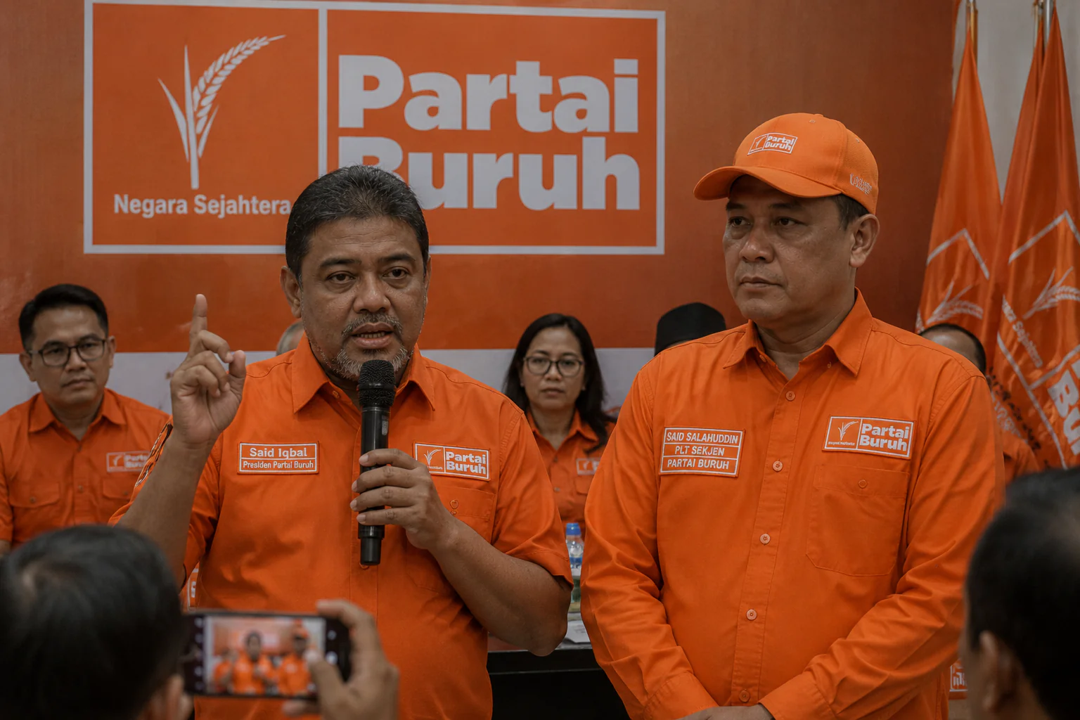 Said Iqbal Tunjuk Said Salahudin sebagai Plt Sekjen Partai Buruh
