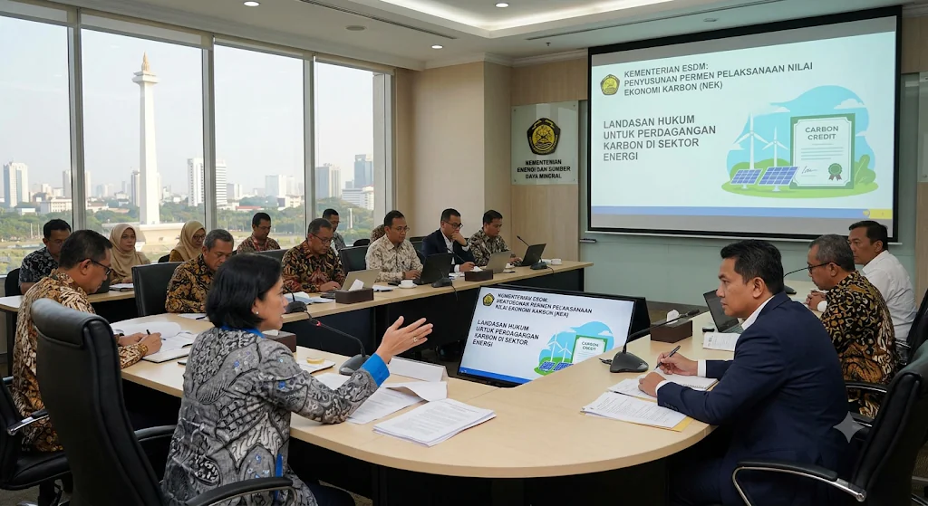 ESDM Siapkan Aturan Turunan Perpres Karbon, Fokus Perkuat Tata Kelola Pasar Karbon
