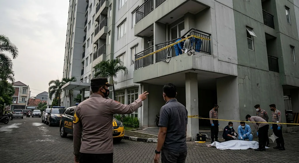 Buronan Kasus Pemalsuan Meterai Tewas Usai Lompat dari Lantai 7 Apartemen di Depok