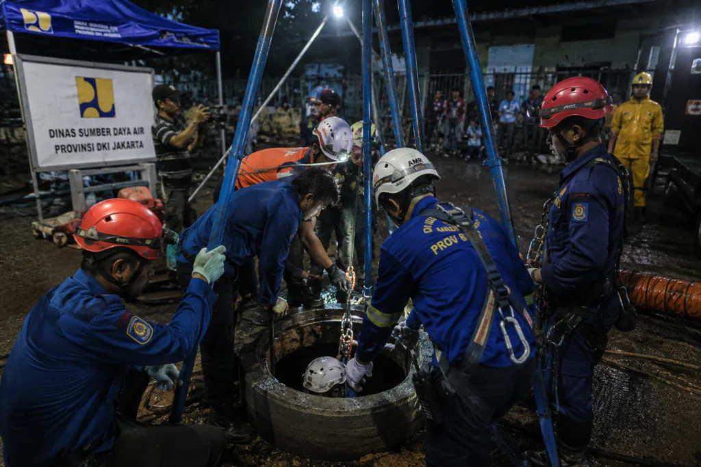 Tiga Pekerja Tewas di Gorong-gorong Cipayung Bukan Petugas Dinas SDA DKI