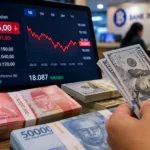 Rupiah Melemah Dekati Rp18.100 per Dolar AS, Tekanan Global Masih Membayangi