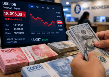 Rupiah Melemah Dekati Rp18.100 per Dolar AS, Tekanan Global Masih Membayangi