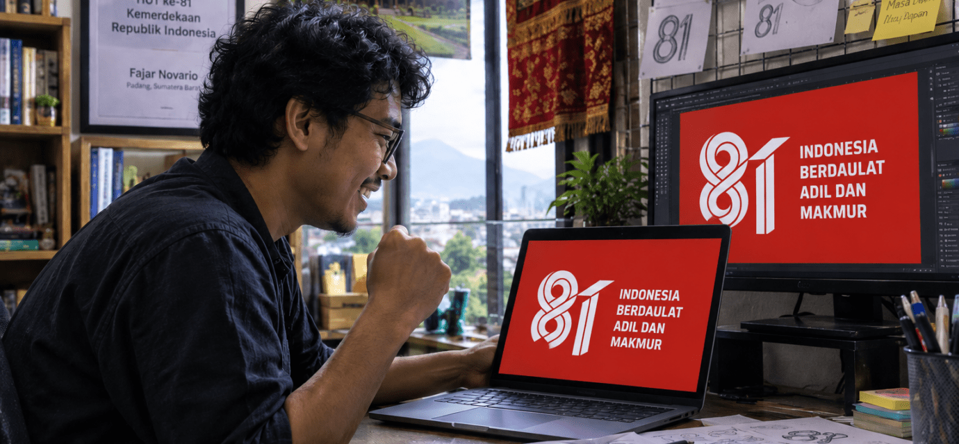 Pemenang Logo HUT Ke-81 RI: Karya Ini Bukti Talenta Daerah Mampu Bersaing