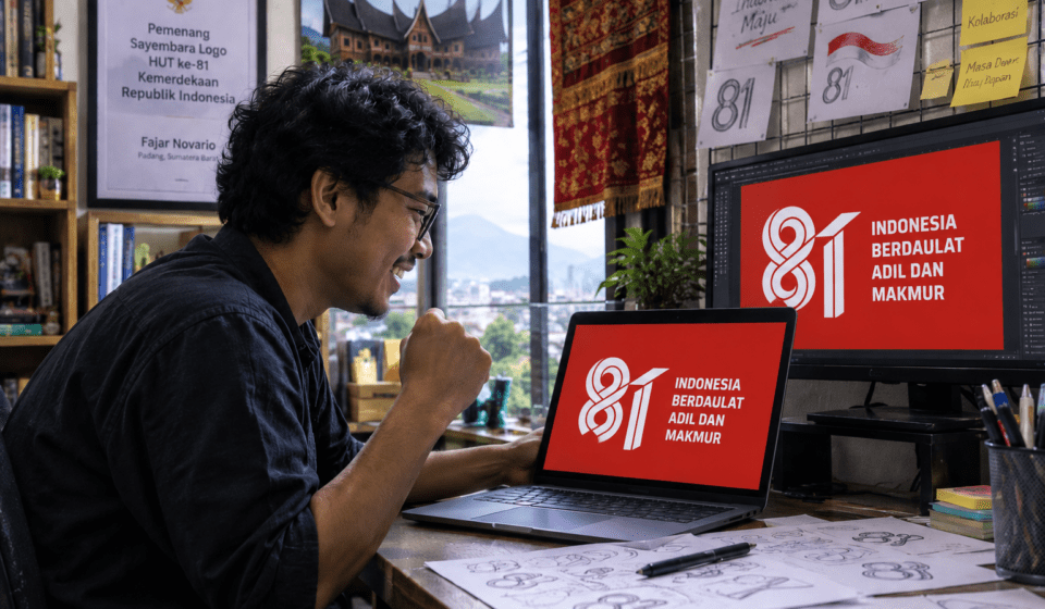 Pemenang Logo HUT Ke-81 RI: Karya Ini Bukti Talenta Daerah Mampu Bersaing