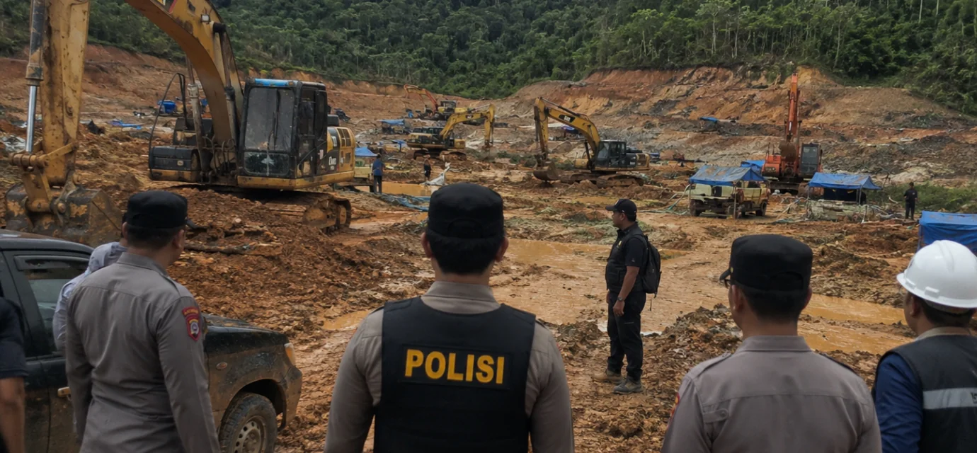 tambang emas ilegal