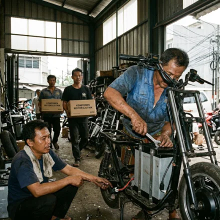 Motor listrik nasional segera meluncur