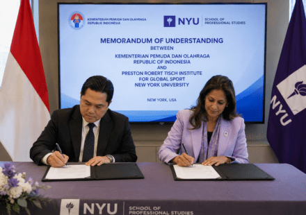 Kemenpora Gandeng NYU Bangun Ekosistem Olahraga Indonesia Berstandar Global