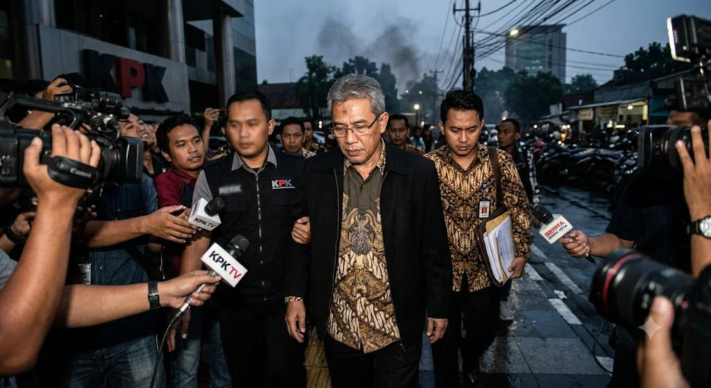 KPK Periksa Plt Gubernur Riau terkait Penemuan Uang Saat Penggeledahan