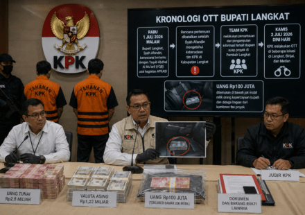 Kronologi OTT Bupati Langkat: Uang Rp100 Juta Ditemukan Tersimpan di Bawah Jok Mobil