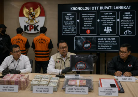 Kronologi OTT Bupati Langkat: Uang Rp100 Juta Ditemukan Tersimpan di Bawah Jok Mobil