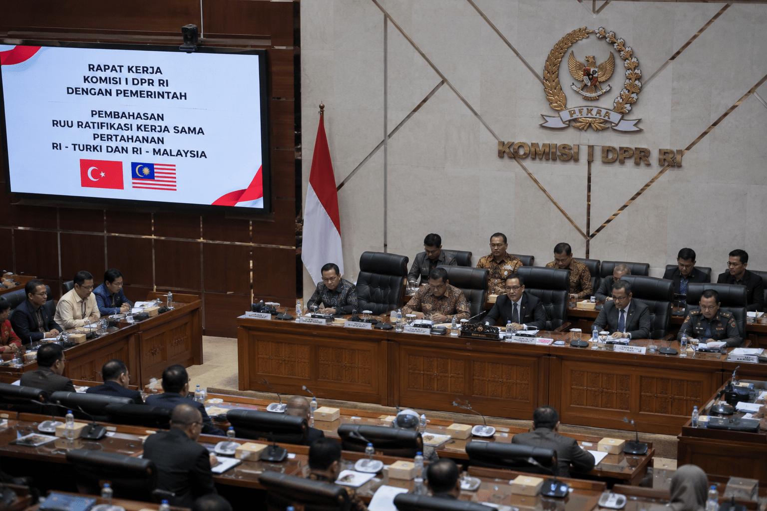 RUU Pertahanan RI-Turki dan Malaysia Disetujui Komisi I, Masuk Tahap Pembahasan Lanjutan