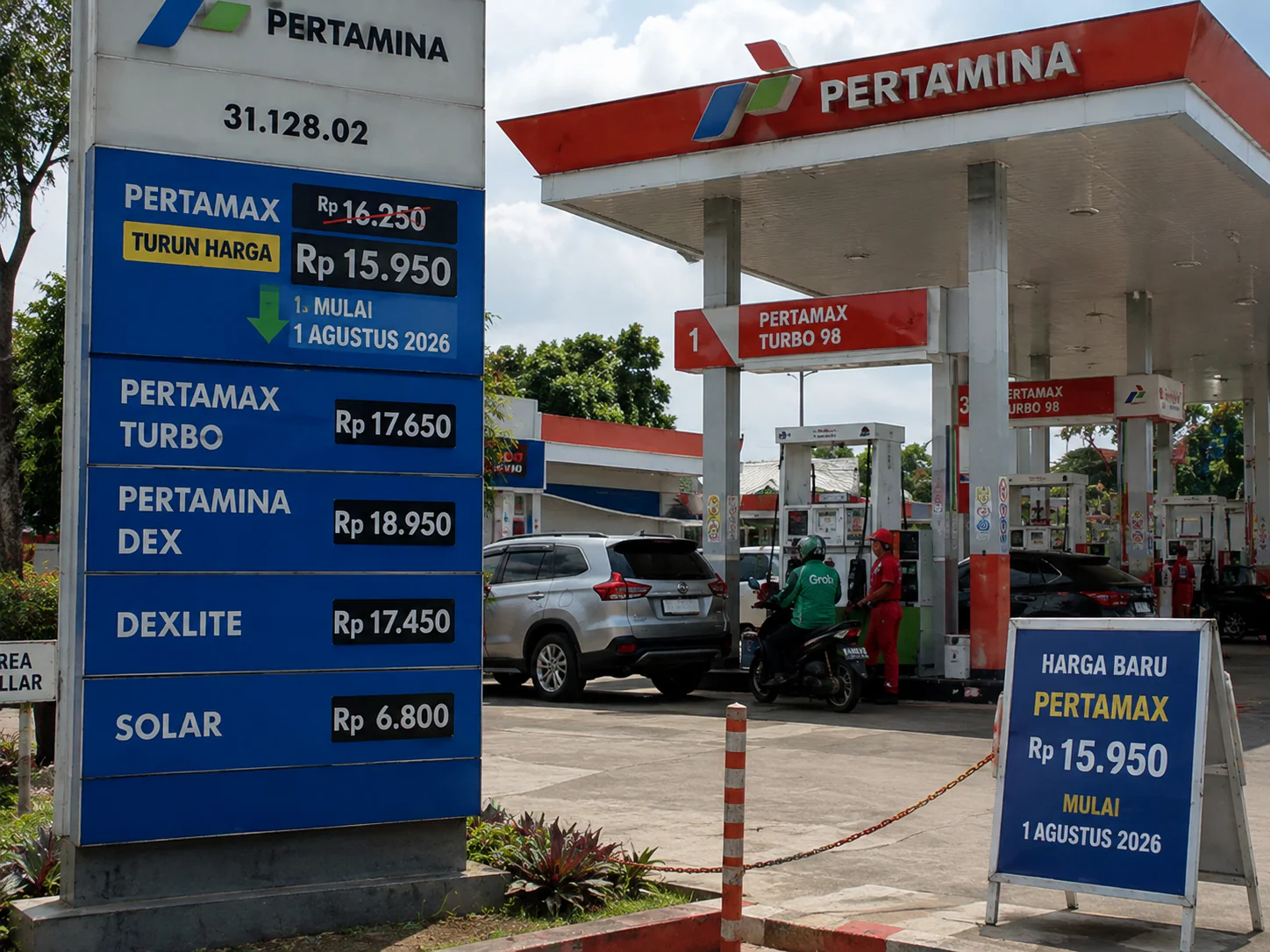 Harga Pertamax Turun Mulai 1 Agustus 2026