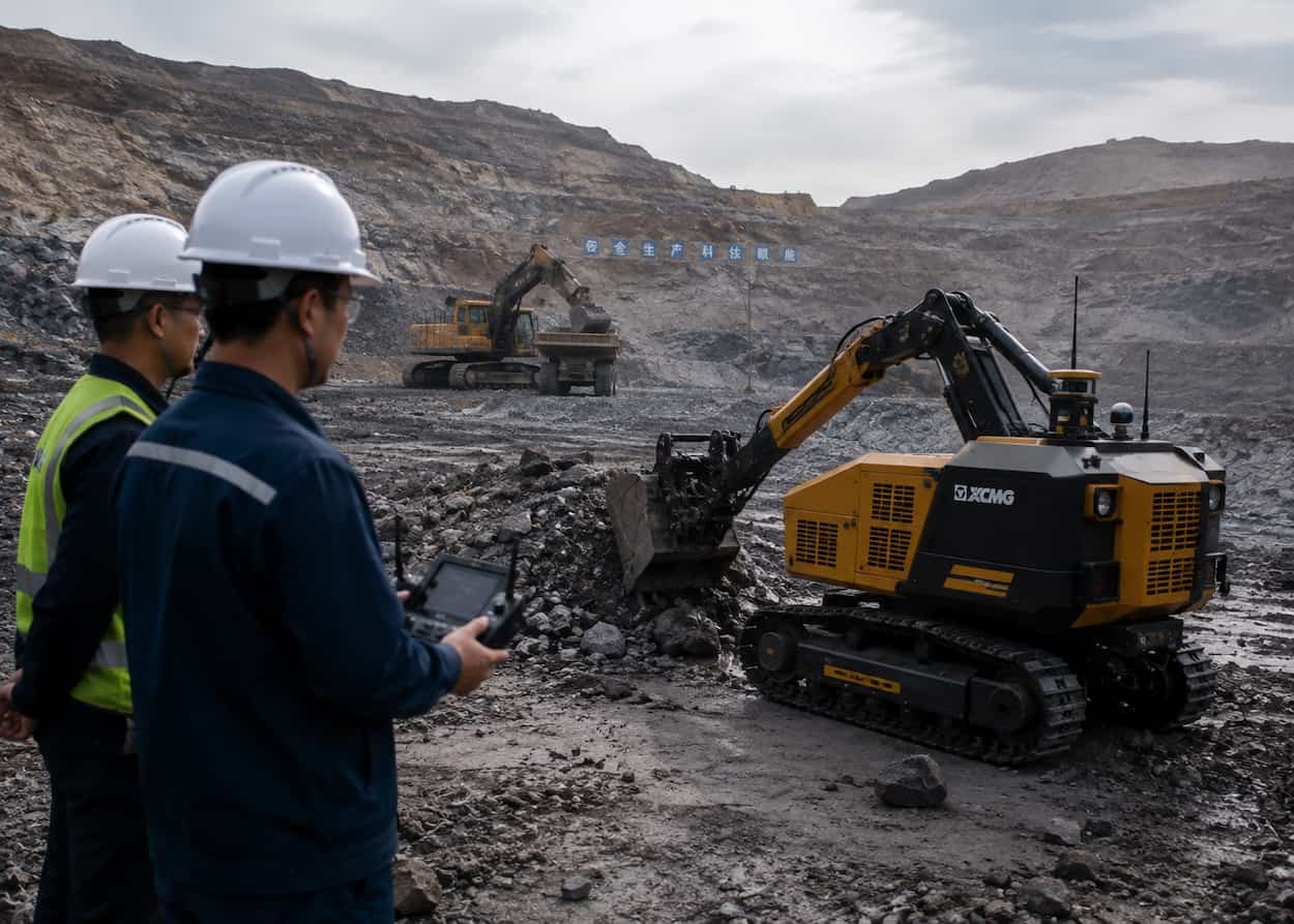 China Mau Pekerjakan Robot di Lokasi Tambang