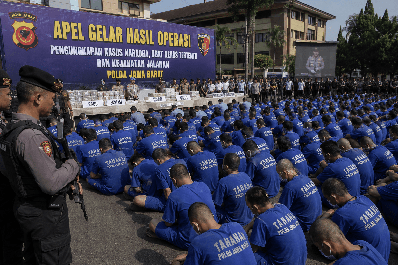 Hasil Operasi 2026: Bandar Narkoba dan Kejahatan Jalanan