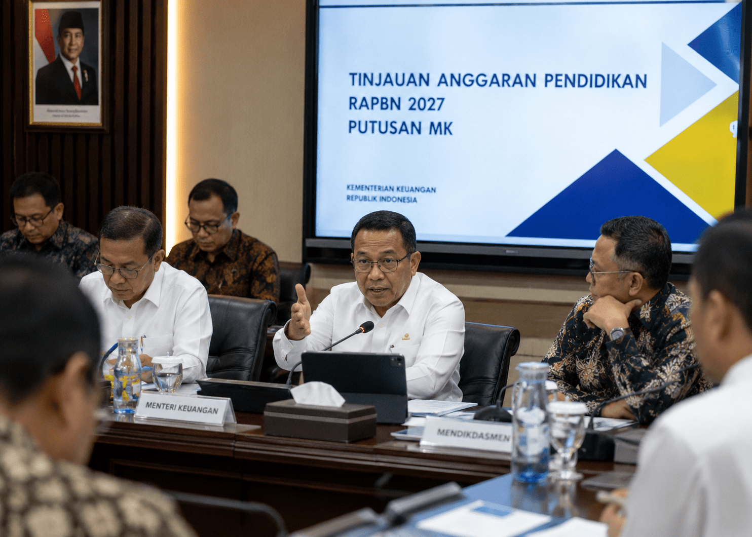 Anggaran Pendidikan RAPBN 2027 Kembali Ditinjau Pemerintah
