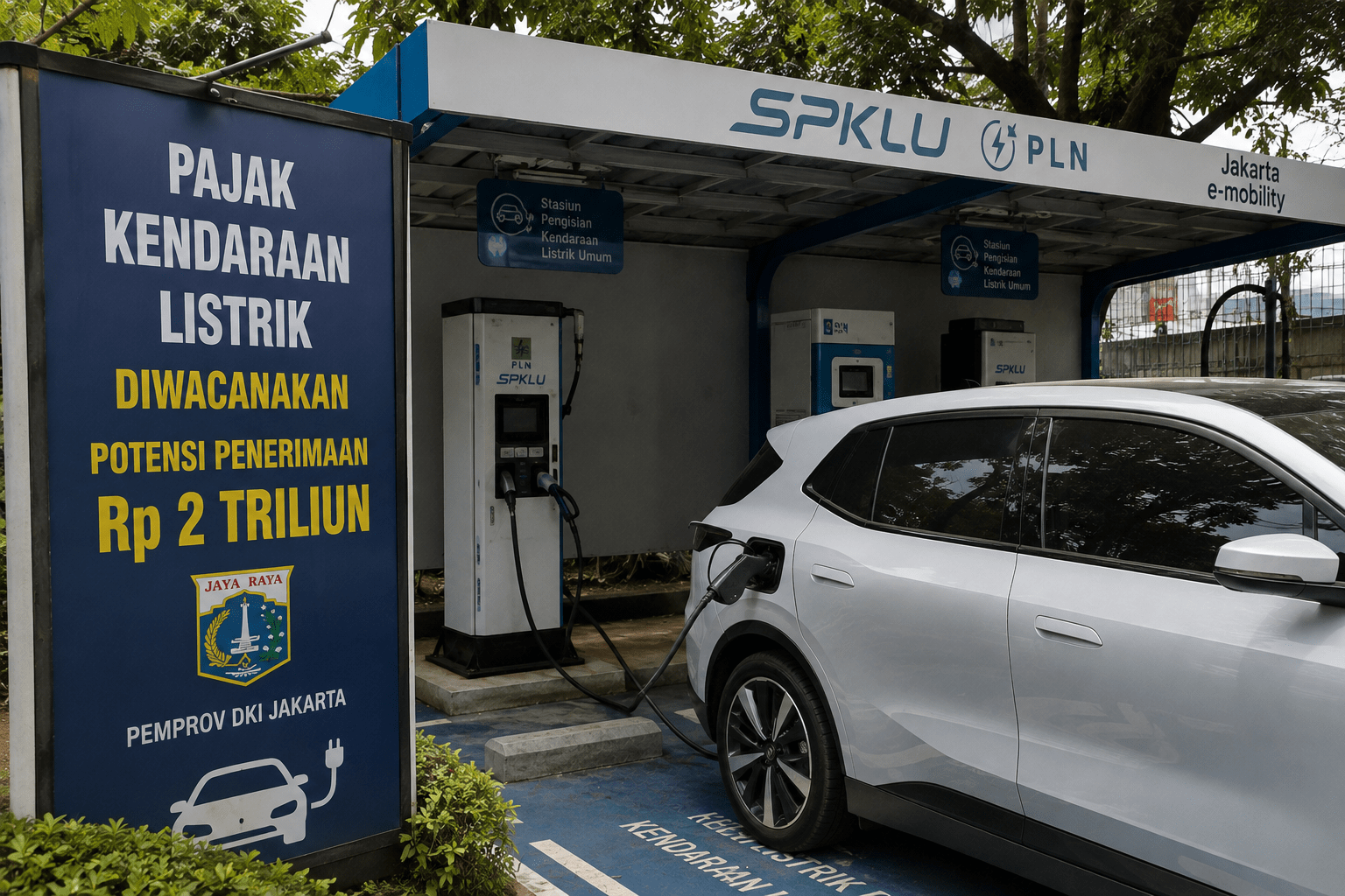 Pemerintah Kembali Wacanakan Pajak Kendaraan Listrik Jakarta 
