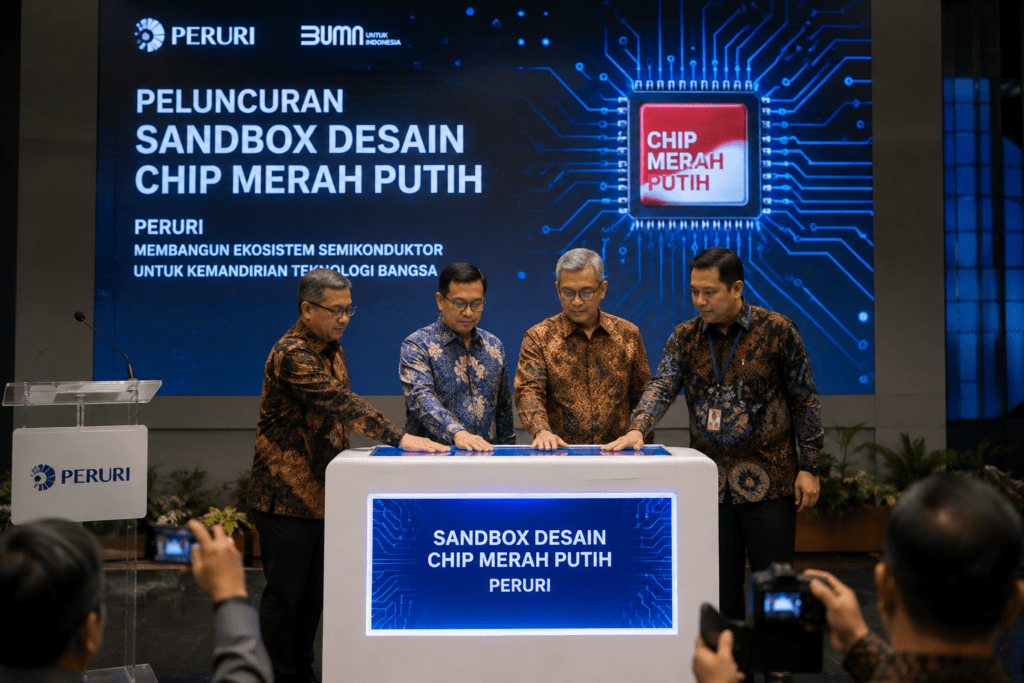 PERURI Luncurkan Sandbox Desain Chip Merah Putih