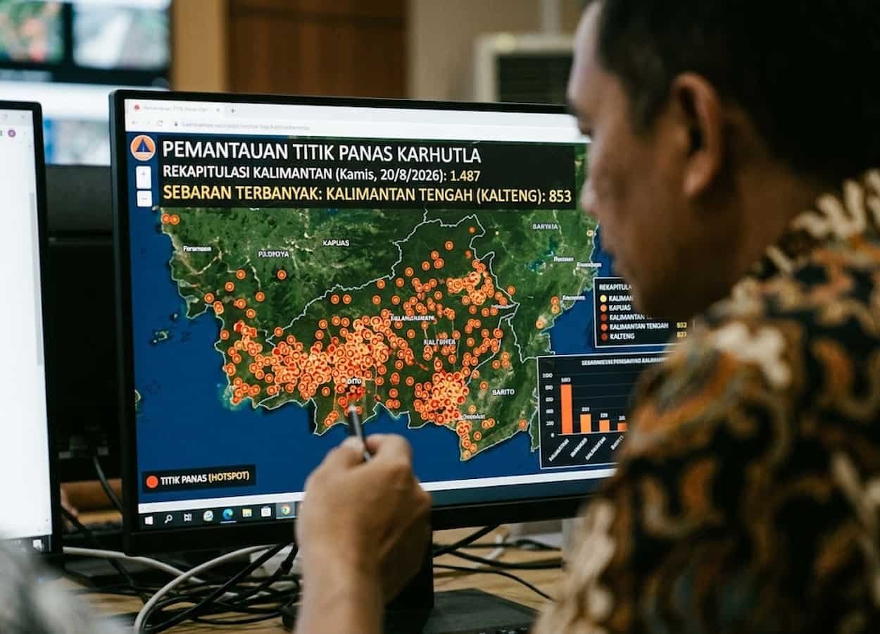 Waspada Karhutla: BMKG Temukan 1.487 Hotspot 