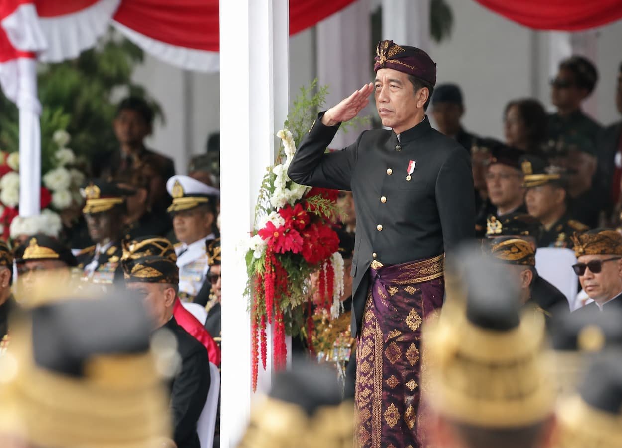 Presiden RI ke-7 Jokowi Hadir ke Upacara HUT ke-81 RI
