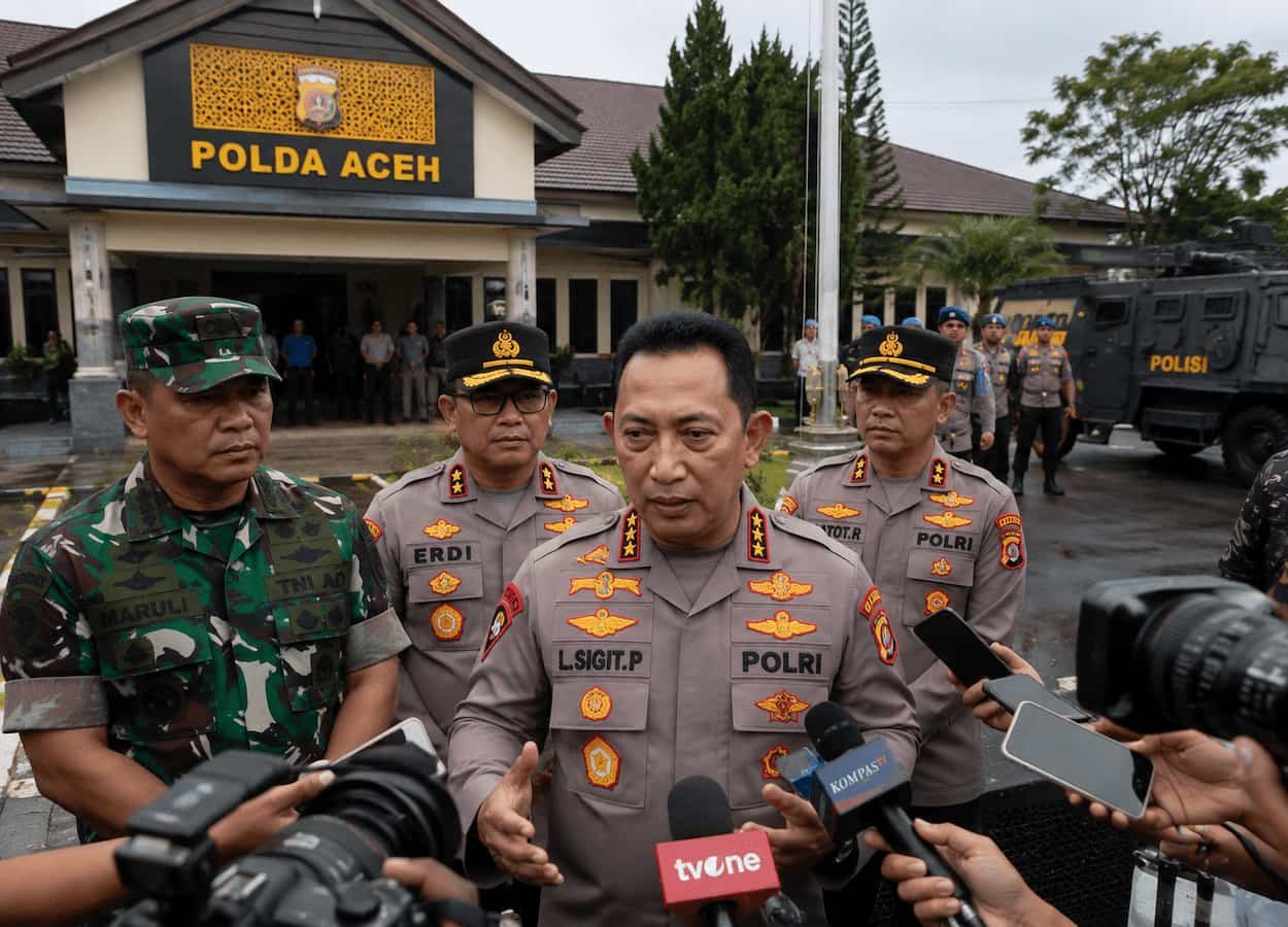 Aceh Ricuh: Kapolri Pastikan Kondisi Aman Terkendali