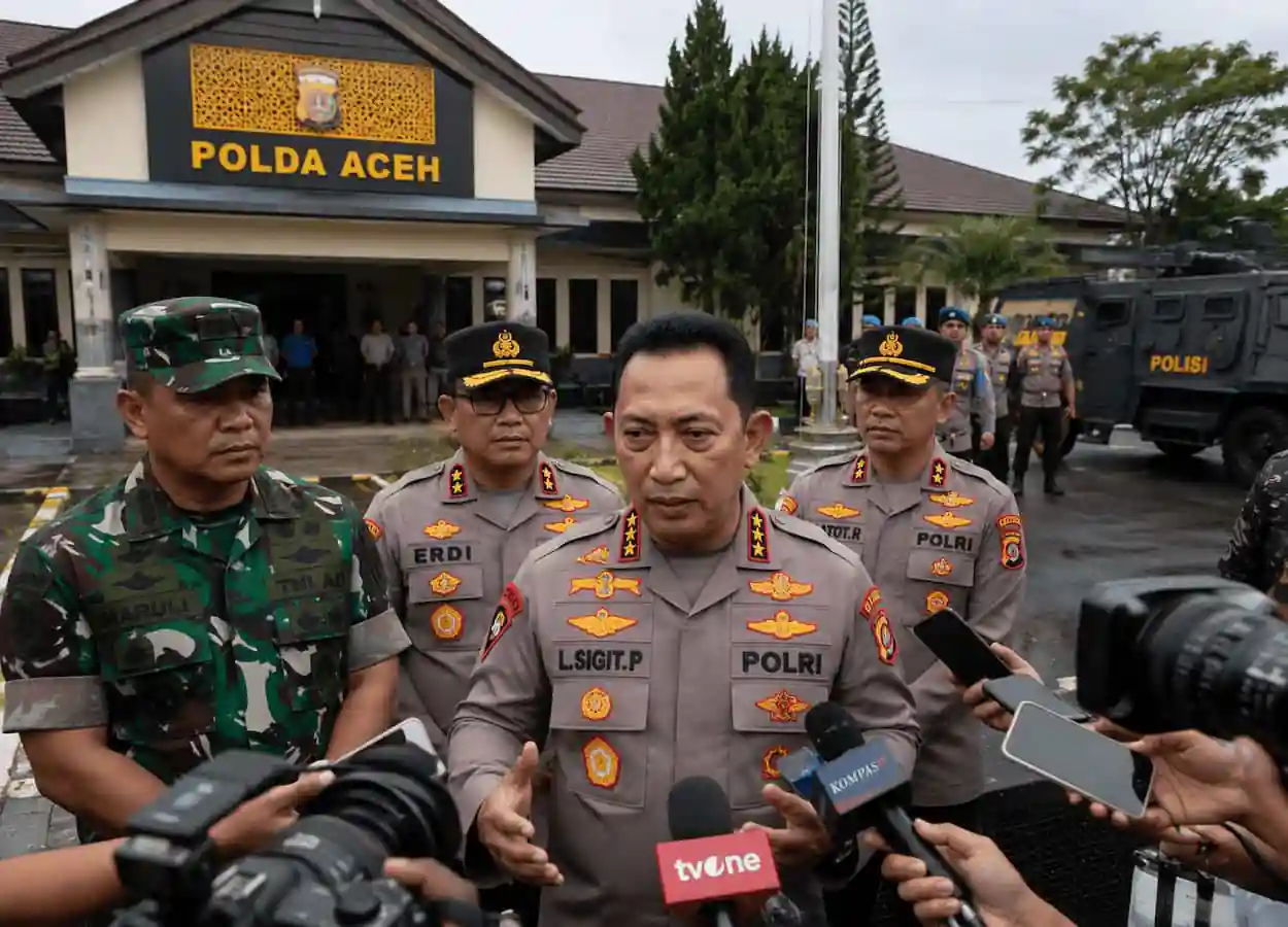 Aceh Ricuh: Kapolri Pastikan Kondisi Aman Terkendali