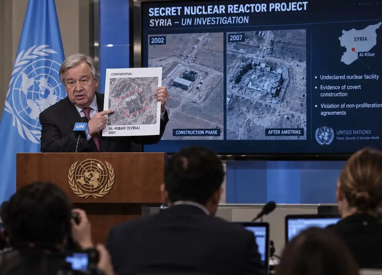 PBB Mengungkapkan Proyek Reaktor Nuklir Rezim Assad 