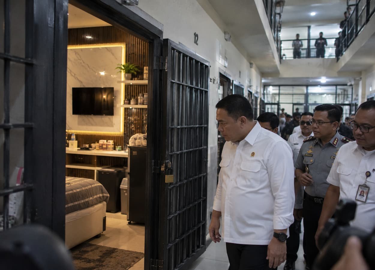 Menteri Imipas Usut Klaster Mewah Lapas